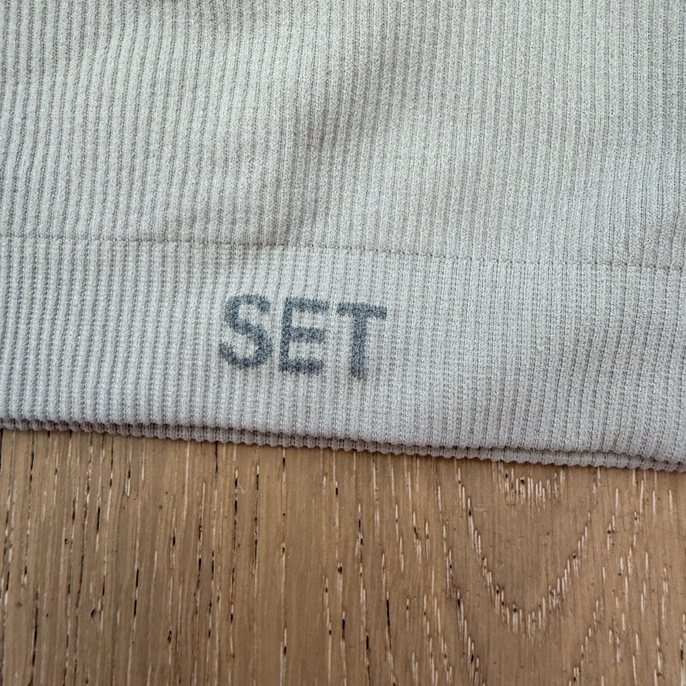 SET Active Ribbed Sports Bra - Picture 3 of 5